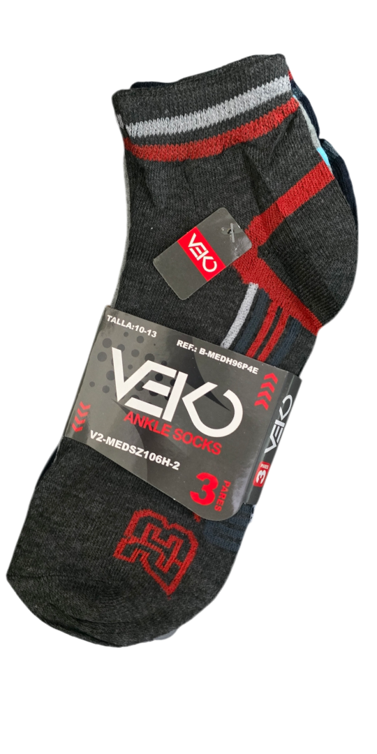 Media Calcetines Tobillera Masculina VEKO
