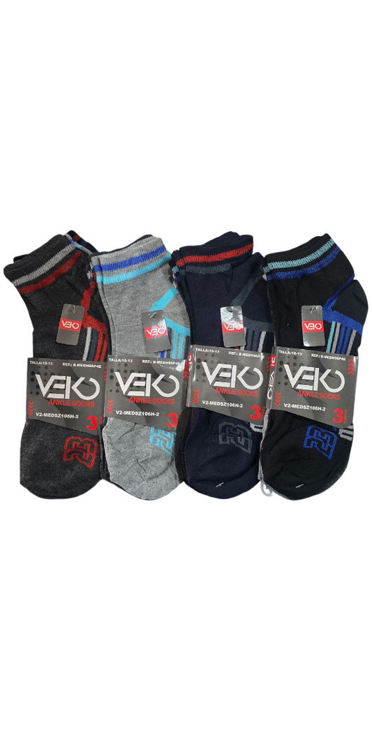 Media Calcetines Tobillera Masculina VEKO